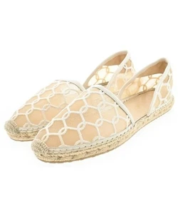 JIMMY CHOO Espadrilles BeigexWhite EU40(Approx. 26.5cm) 2200615423029 - Picture 1 of 8