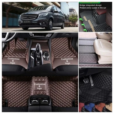 Fit for Mercedes-Benz Vito 2015-2025 Car Floor Mats Handmade Auto Carpets - Image 1 of 4