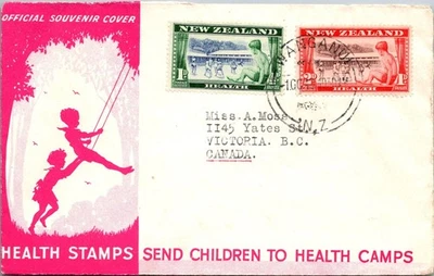 GOLDPATH: New Zealand cover to Canada CV876_P32 - Image 1 of 2