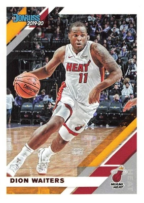 Baloncesto Dion Waiters 2019-20 Donruss #112 Miami Heat Foto 1 de 2