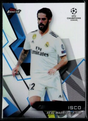 2018 Finest UEFA Champions League Refractor #61 Isco - Image 1 of 2