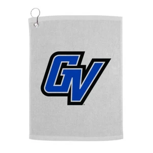 Grand Valley State University Lakers GVST Golf Towel With Logo and Text - Picture 1 of 2