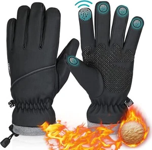 Winter Gloves Waterproof Windproof for Mens Women, Thermal Warm Gloves  (Size:M) - Picture 1 of 7