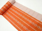 6272515: Japanese Kimono / Antique Bolt For Hassun Obi / Woven Stripes & Abstrac
