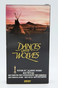 Dances with Wolves (VHS, 1990) Kevin Costner - Picture 1 of 4