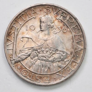SAN MARINO 10 Lire 1936 Rara - Nice Patina! - Argento Silver - Imagen 1 de 2
