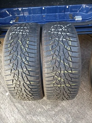 2 Winterreifen Nokian WR D4 225/45R18 95V DOT18 6mm - Bild 1 von 4