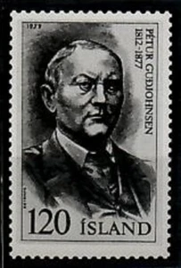Photo Essay, Iceland Sc523 Organist Petur Gudjohnsen (1812-77), Music. - Picture 1 of 1