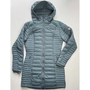KUHL Spyfire 800 Fill Goose Down Parka Jacket Womens Small Blue Never Worn - Picture 1 of 21