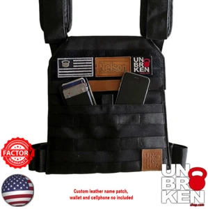 Crossfit Weight vest WOD vest PLATE CARRIER chaleco Colette compare 5.11 rogue - Picture 1 of 17