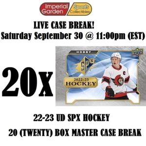 2022-23 SPX HOCKEY 20 BOX CASE BREAK #3969 - Vancouver Canucks - Bild 1 von 3