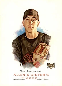 2007 Topps Allen & Ginter's - #274 Tim Lincecum (RC) - Picture 1 of 2