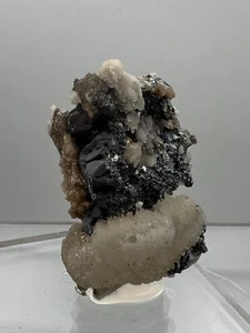 ARAGONITO GALENA - Madan, Bulgaria - BULGARIAN MINERAL COLECCION 4x2x2 cms - Imagen 1 de 6