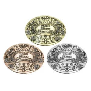 Buckle Beer Holder Zinc Alloy Beer Belt Holder Outdoor Portable Gift For Men - Picture 1 of 13