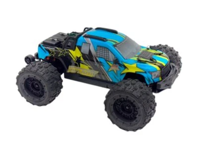 Absima Monster Truck Mini AMT 1:16 BL/3S Fluo-Blue RTR AB-16031  - Bild 1 von 4