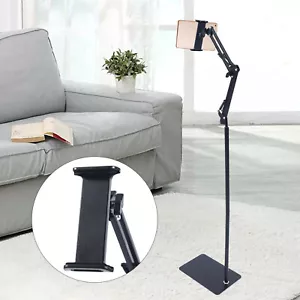135cm 360?? Rotation Phone Tablet Floor Stand Holder Adjustable Height Flexible - Picture 1 of 12