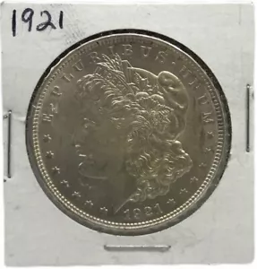1921 $1 Morgan Silver Dollar Coin - Picture 1 of 2