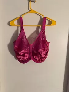 Women NWT. "Elomi" dark pink underwire bra. Size 38JJ - Picture 1 of 2