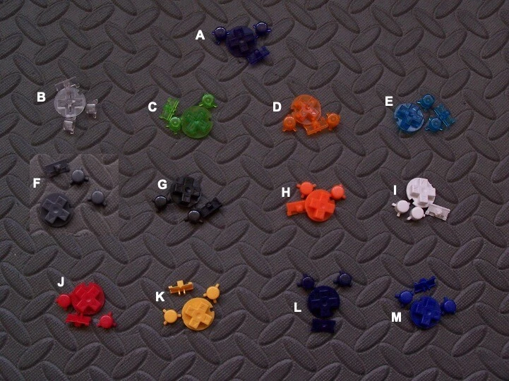 Nintendo Game Boy Pocket MGB-001 Replacement Buttons-You Pick Color! - Image 1 of 1