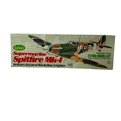 Guillows Supermarine Spitfire Laser CutModel Kit, 419mm WS, #GUILL504 New Seal. - Image 1 of 4