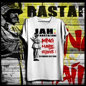 Reggae t-shirt Roots Rock Rasta Flag Jah Rastafari Haile Selassie I Boss tee - Picture 1 of 1