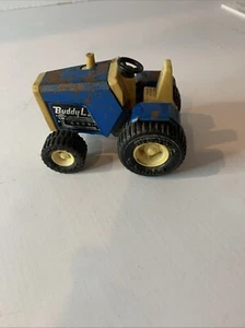 Vintage 1980 Buddy L Blue FARM tractor 3.5" - Picture 1 of 5