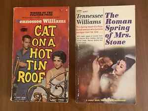 Tennessee Williams Vintage Paperback Lot Cat Hot Tin Roof Roman Spring Mrs Stone - Imagen 1 de 11