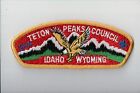 Csp Teton Peaks Council Idaho Wyoming S-3 Yellow Bdr 701323