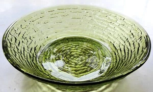 Anchor Hocking Glass Avocado Green Soreno 6" Cereal Bowl - Picture 1 of 7
