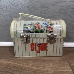 Hasbro Classic G.I. Joe Tin Metal Lunch Box Vintage Style With Single Handle - Picture 1 of 5