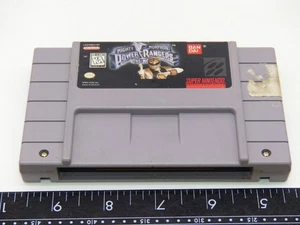 Power Rangers the Movie Super Nintendo SNES Game Cartridge MMPR Tested - Picture 1 of 8
