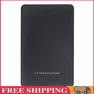 2.5in USB 2.0 SATA Hd Box HDD Hard Drive External Enclosure Case - Bild 1 von 12