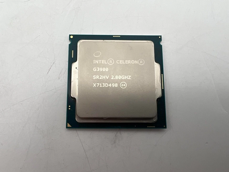 Intel Celeron Dual-Core G3900 SR2HV 2.80GHz 2MB LGA1151 台式 处理器 CPU — 第 1/1 张图片