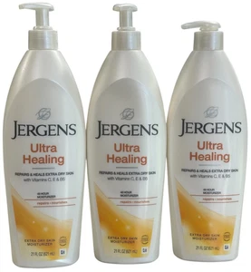 3 Jergens Ultra Healing Extra Dry Skin Moisturizer (21 fl. oz / 621ml Each) - Picture 1 of 2