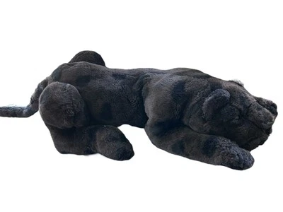 Peluche de colección Manhattan Toy Co. Black Panther/Leopardo 1997 raro Foto 1 de 4