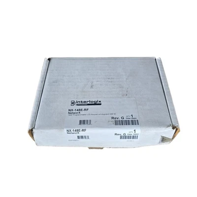 interlogix NX-148E-RF NetworX 192Z Programmable LCD Keypad with Integrated 48Z W - Image 1 of 4