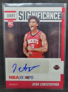 2021-22 NBA Hoops - Great Significance Josh Christopher #GS-JC (AU, RC) Auto - Bild 1 von 2