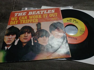 THE BEATLES - WE CAN WORK IT OUT/ DAY TRIPPER - Vinyl 7" With Picture Sleeve VG+ - Image 1 of 4