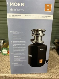 NIB Moen Host Series Disposer with Control Activation 3/4 HP Garbage Disposal - Picture 1 of 5
