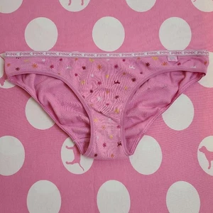 Rare Vintage VS PINK Extreme Low Rider Graphic Cotton Logo Bikini Panty Lg - Bild 1 von 7