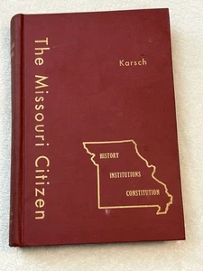 1956 The Missouri Citizen ex Mcdonald County Anderson textbook history old photo - Bild 1 von 15
