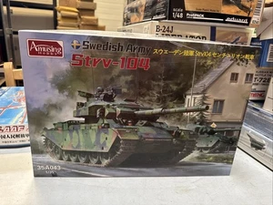 Amusing Hobby 1/35 Swedish Army Strv-104 Centurion Military Model Kit 35A043 - Picture 1 of 3