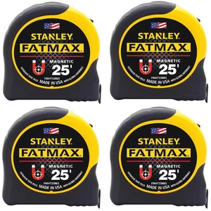 FATMAX 25 pies X 1-1/4 pulgadas Cinta métrica magnética (paquete de 4) - Imagen 1 de 12