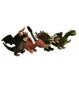 Universal Studio Wizarding World Of Harry Potter 4 Dragon Plush lot - Picture 1 of 5