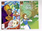DISNEY'S NEW ADVENTURES OF BEAUTY AND THE BEAST #1 & #2 MARVEL COMICS 1992 NM OB