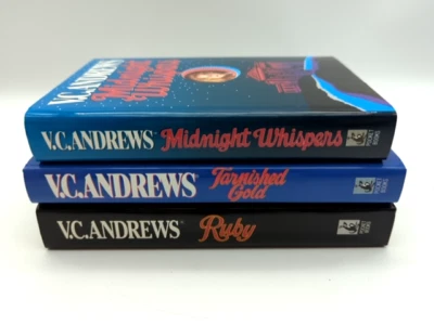 3 V.C. Andrews lot Ruby, Tarnished Gold, Midnight Whispers (Hardcovers) - Image 1 of 4