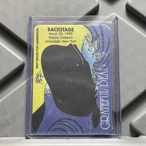 Grateful Dead Nassau Coliseum Uniondale NY Reproduktion Backstage Pass Aufkleber - Bild 1 von 2