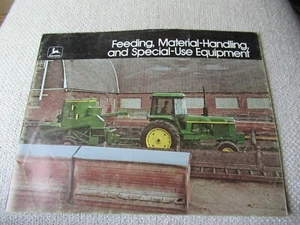 1975 John Deere loader skid-steer backhoe forklift material handling brochure - Picture 1 of 12