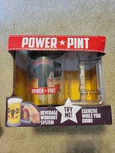 NOVELTY Power Beer Pint Beverage Workout System Put the Squeeze on Your Thirst - Picture 1 of 6
