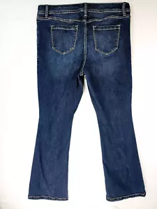 Torrid Größe 16T Damen 32" Schrittlänge Luxe Slim Boot Super Stretch Blau Denim Jeans - Bild 1 von 11